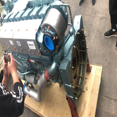 ইলেকট্রিক মোটর সিনোট্রাক Wd615.47 371HP HOWO ট্রাকের জন্য ডিজেল ইঞ্জিন স্ট্রোকের সংখ্যা