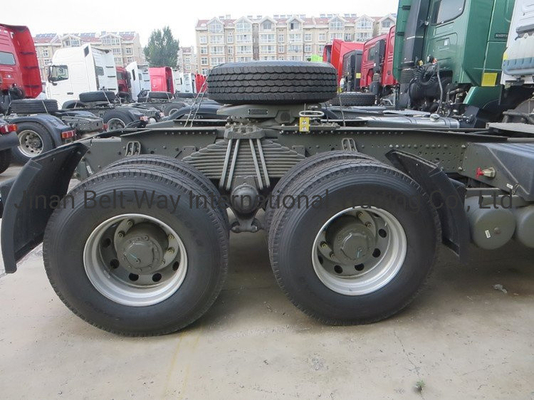 সিনোট্রুক HOWO ব্যবহৃত ট্যাগ ট্রাক 6X4 371-450HP আইএসও টায়ার সার্টিফিকেশন সহ ট্র্যাক্টর ট্রাক