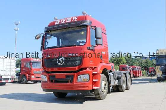 প্রতিযোগিতামূলক ব্যবহৃত শ্যাকম্যান 6 * 4 375HP F3000 শ্যাকম্যান ট্রাক হেড 21-30t লোড ক্ষমতা সহ