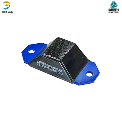 সিনোট্রুক HOWO T5g চ্যাসি পার্টস স্প্রিং স্টপ রাবার ব্লক WG9416520030 উত্পাদন