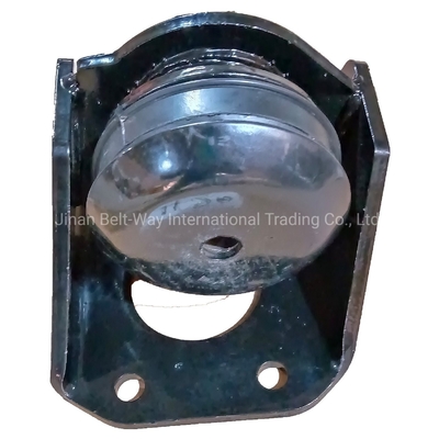 Dz95259590067 ইঞ্জিন বাম পিছন সাসপেনশন শ্যাকম্যানের জন্য ডিম্পিং প্যাড HOWO কঠোর নিয়ন্ত্রণ