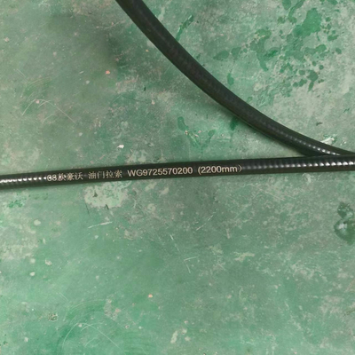 সিনোট্রুক HOWO ট্রাক থ্রোটল ক্যাবল Wg9725570200 প্যাকেজ মোট ওজন 3.340kg সঙ্গে