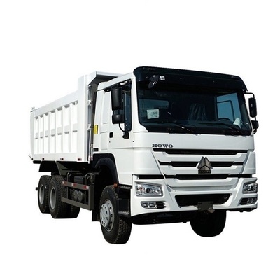টিউবলেস টায়ার এবং HOWO 6X4 30tons আপনার সুবিধার জন্য ব্যবহৃত নির্মাণ ডাম্প ট্রাক
