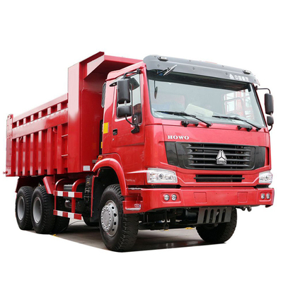 সিনোট্রুক 10 হুইল 6X4 371HP এবং টিউবলেস টায়ার ডিজাইনের সাথে ব্যবহৃত HOWO ডাম্প ট্রাক