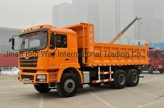 নিরাপদ অর্থ প্রদান ব্যবহৃত শ্যাকম্যান F2000 F3000 M3000 6X4 340HP 380HP 420HP 40tons ডাম্প ট্রাক