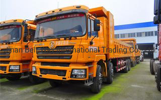 নিরাপদ অর্থ প্রদান ব্যবহৃত শ্যাকম্যান F2000 F3000 M3000 6X4 340HP 380HP 420HP 40tons ডাম্প ট্রাক