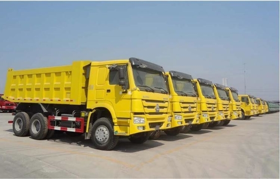 সিনোট্রাক HOWO 30ton-50ton 8X4 6X4 10 চাকা ব্যবহৃত টেম্পার ডাম্পার রিয়ার ডাম্পিং টেম্পিং