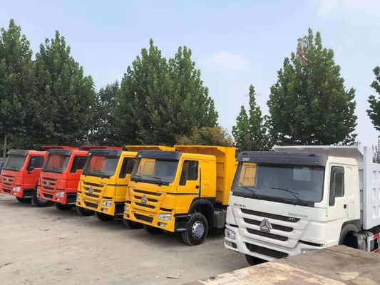 সিনোট্রাক HOWO 30ton-50ton 8X4 6X4 10 চাকা ব্যবহৃত টেম্পার ডাম্পার রিয়ার ডাম্পিং টেম্পিং