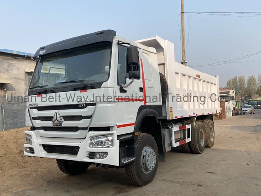 সিনোট্রাক HOWO 6X4 ডাম্প ট্রাক বিক্রি করুন আইএসও টায়ার সার্টিফিকেশন এবং 351-450hp অশ্বশক্তি সহ