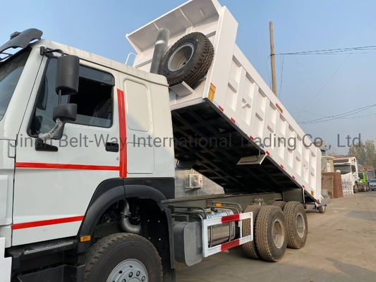 সিনোট্রাক HOWO 6X4 ডাম্প ট্রাক বিক্রি করুন আইএসও টায়ার সার্টিফিকেশন এবং 351-450hp অশ্বশক্তি সহ