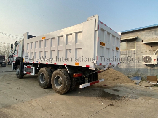 সিনোট্রাক HOWO 6X4 ডাম্প ট্রাক বিক্রি করুন আইএসও টায়ার সার্টিফিকেশন এবং 351-450hp অশ্বশক্তি সহ