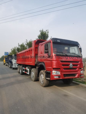 ট্রাকের ধরন ব্যবহৃত ডাম্প ট্রাক HOWO Shacman/8*4 371HP 350HP পরিবহন প্রয়োজনীয়তার জন্য