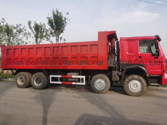 ট্রাকের ধরন ব্যবহৃত ডাম্প ট্রাক HOWO Shacman/8*4 371HP 350HP পরিবহন প্রয়োজনীয়তার জন্য