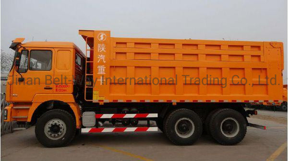 ব্যবহৃত শ্যাকম্যান ট্রাক 350HP শ্যাকম্যান F3000 ইউরো 2 নির্গমন মান সঙ্গে 25 টন ডাম্প ট্রাক