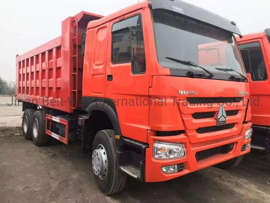 351-450hp HOWO 6X4 16 20 ঘন মিটার 10 টিউবলেস টায়ার ডিজাইনের সাথে হুইল ট্যাপার ট্রাক