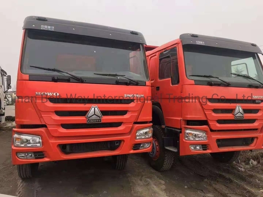 351-450hp HOWO 6X4 16 20 ঘন মিটার 10 টিউবলেস টায়ার ডিজাইনের সাথে হুইল ট্যাপার ট্রাক