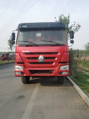 351-450hp HOWO 6X4 16 20 ঘন মিটার 10 টিউবলেস টায়ার ডিজাইনের সাথে হুইল ট্যাপার ট্রাক
