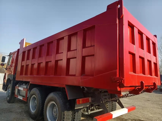 351-450hp অশ্বশক্তি সিনোট্রাক HOWO 336-380HP ইঞ্জিন ক্ষমতা> 8L সঙ্গে টিপার ডাম্প ট্রাক