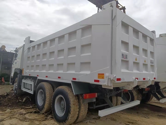 টায়ার ডিজাইন টিউবলেস সিনট্রুক HOWO 371HP ম্যানুয়াল ট্রান্সমিশন কার্গো ট্যাপার ডাম্প ট্রাক