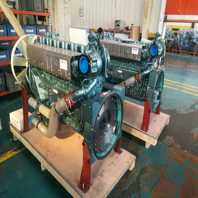 সিনোট্রুক HOWO A7 T7 Wd615.47 371HP আপনার নির্মাণ যানবাহন জন্য ডিজেল ট্রাক ইঞ্জিন