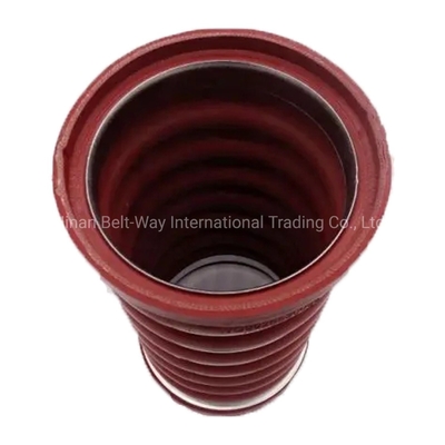 রেড HOWO ট্রাক পার্টস ইন্টারকুলার হোস Wg9925530058 সিনোট্রাক ইঞ্জিন অনলাইন সাপোর্ট জন্য